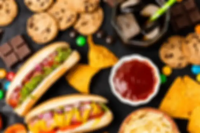 Ilustrasi junk food
