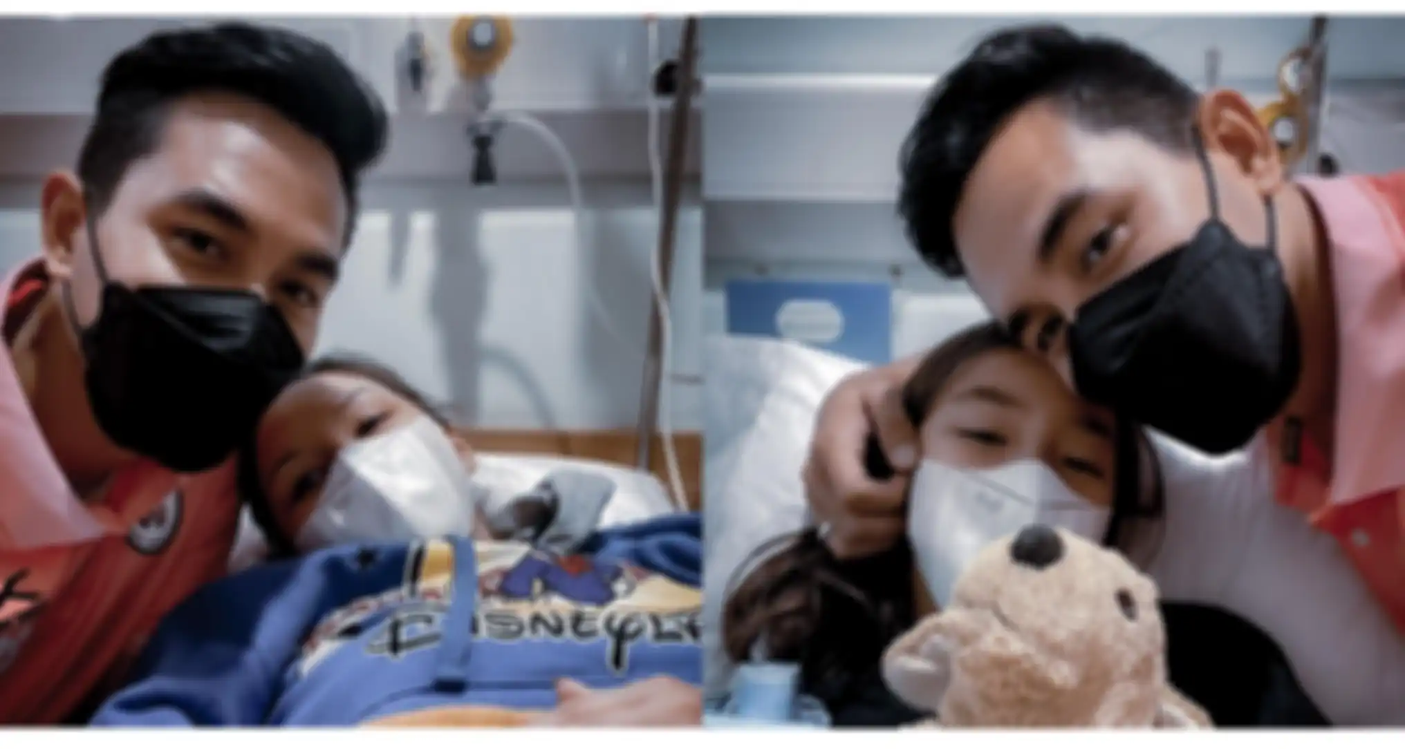 Donna Agnesia dan putri bungsunya Sabrina terbaring lemah di rumah sakit, Darius minta bantu doa.