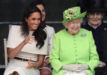 Tak Lagi Jadi Royal Family Kerajaan Inggris, Meghan Markle Pernah Dilarang Ratu Elizabeth II Pakai Perhiasan Meniang Putri Diana