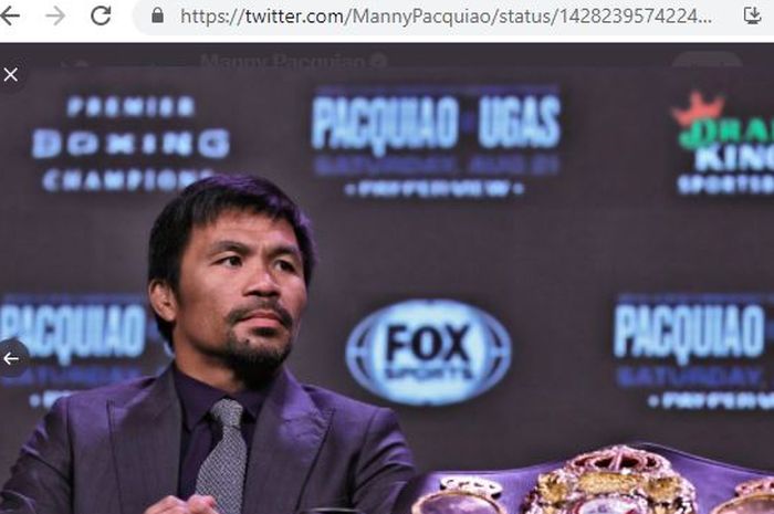 Legenda tinju, Manny Pacquiao.