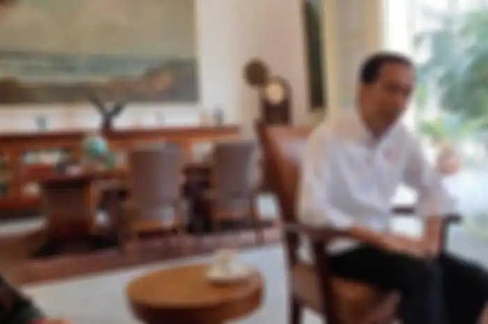 Rich Brian saat perdengarkan lagu 'Kids' kepada Presiden Jokowi
