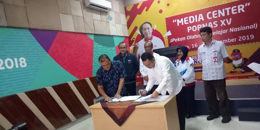 Kemenpora dan NOC Resmi Tanda Tangani Mou untuk SEA Games 2019