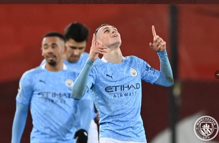 Bintang Manchester CIty, Phil Foden.