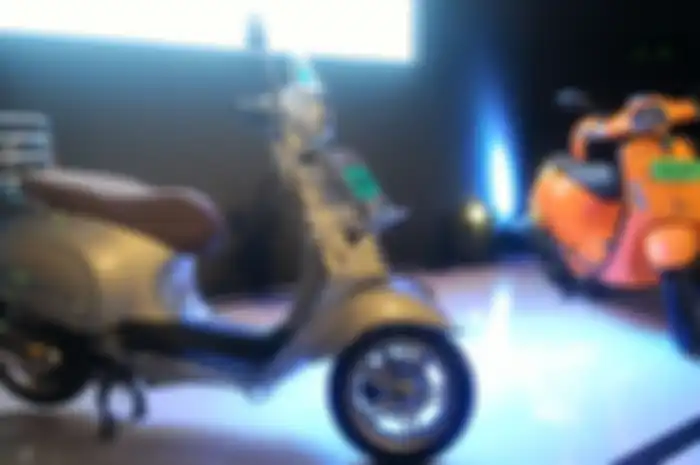 Ilustrasi diskon motor Vespa