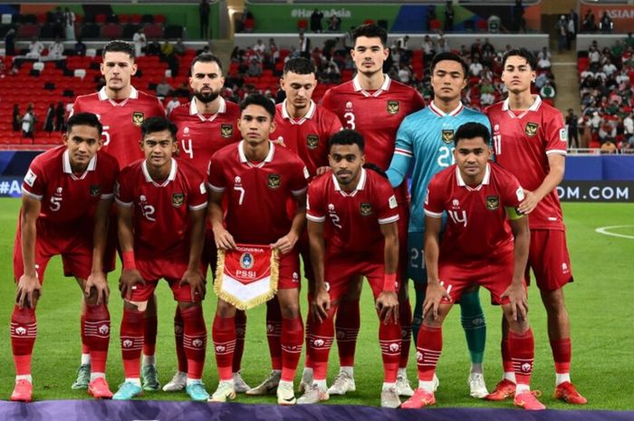 Skuad Timnas Indonesia untuk Piala Asia 2023.