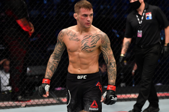 Petarung kelas ringan UFC, Dustin Poirier.