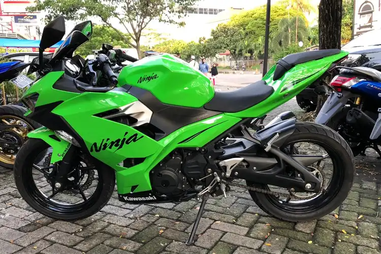 Kaki-kaki Kawasaki Ninja 250 Makin Kekar Mirip Moge ZX-10R, Modalnya Cuma Rp 450 Ribu Doang