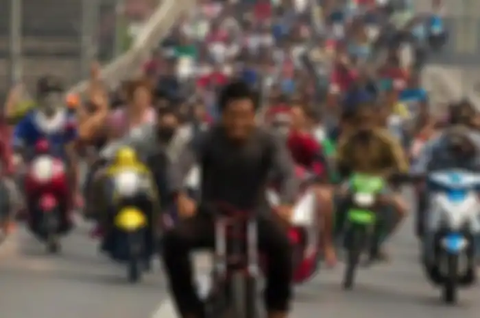 Ilustrasi geng motor