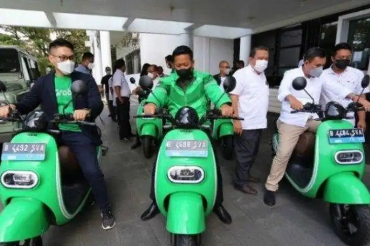 Grab Maksimalkan Motor Listrik Viar Q1 untuk Operasional Driver Ojol