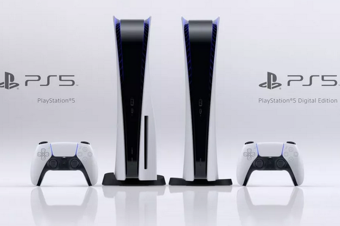Tampilan PS5 dan PS5 Digital Edition