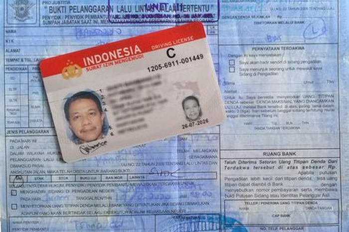 Ini alasannya saat kena tilang SIM yang ditahan bukan STNK