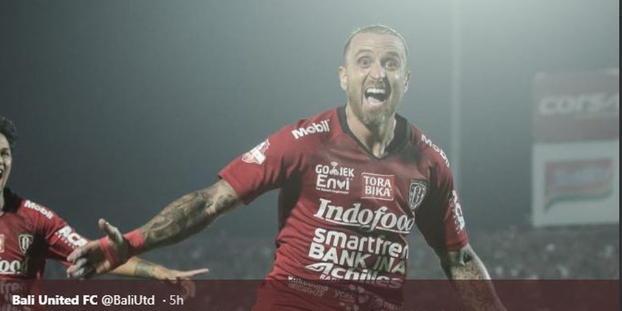 Adik Eks Striker Liverpool Turut Rayakan Kemenangan Bali United atas Persija 