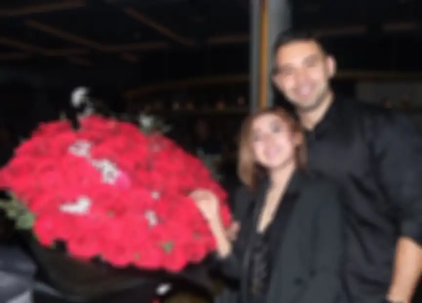 Momen romantis bersama kekasihnya, Cita Citata