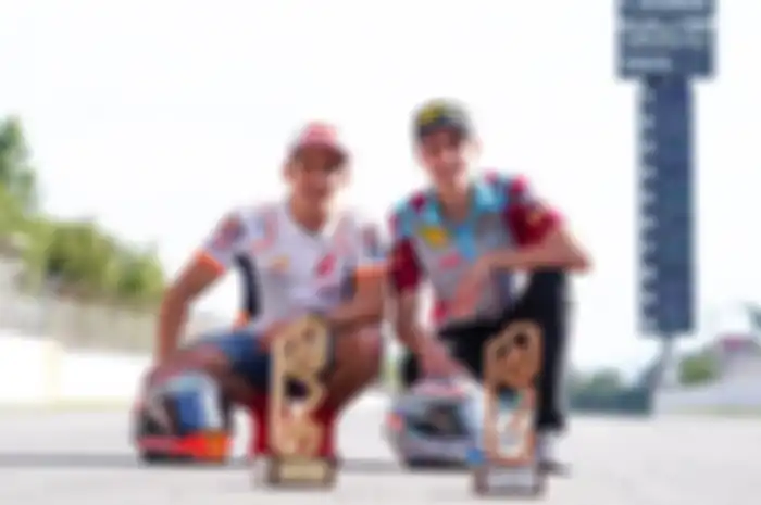 Abang-adik, Marc Marquez dan Alex Marquez, menang banyak di MotoGP Catalunya. Keduanya juara di kelas MotoGP dan Moto2