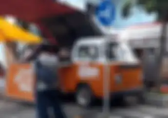 Ada Kombi Kustom Penjaja Makanan di Jakarta Motogarage 2018 Bray, Kenyaangg..