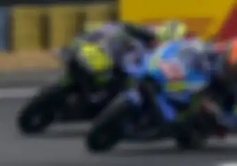Kocak, Alex Rins Minta Restu Rossi Jadi Mr Sunday di MotoGP Prancis
