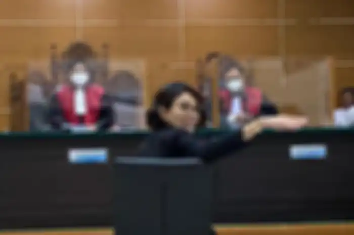 Nikita Mirzani saat menjalani sidang di Pengadilan Negeri Serang, Banten, Senin (28/11/2022).