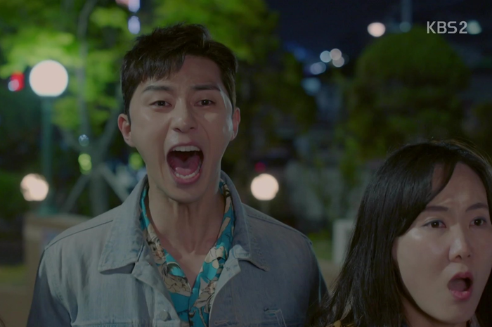 Ilustrasi marah (Park Seo Joon dalam darama Korea Fight For My Way)