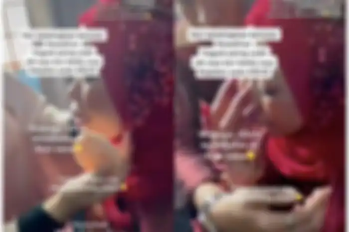 Pengantin menangis di hari pernikahan karena masalah katering.