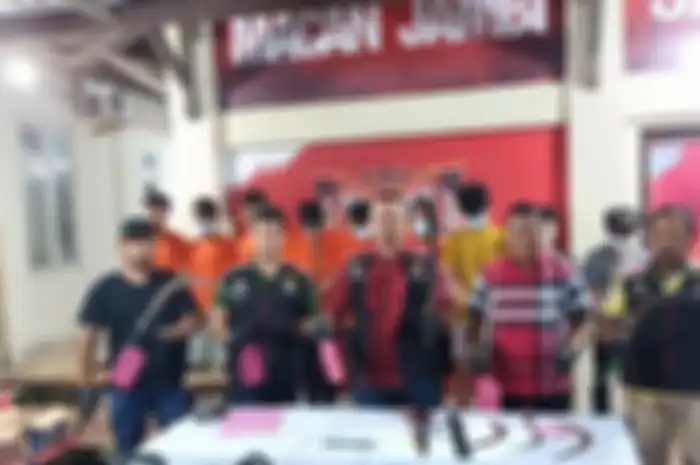 Geng Motor Bersenjata di Jambi Kembali Onar, Tim Macan Tangkap 7 Pelaku,