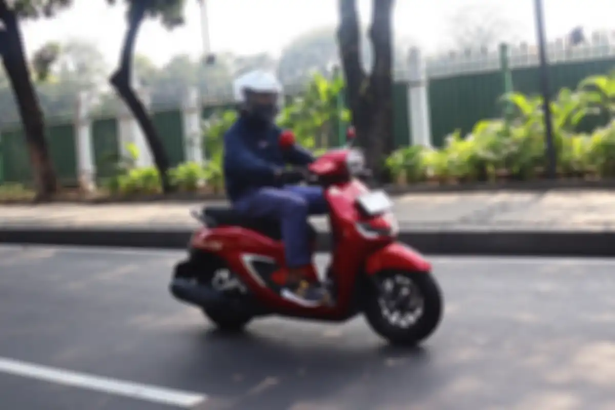Foto ilustrasi motor matic baru Honda Stylo 160.