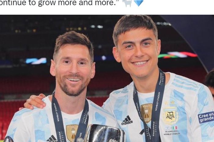 Menurut Paulo Dybala, Lionel Messi menentukan nasib timnas Argentina di Piala Dunia 2022.