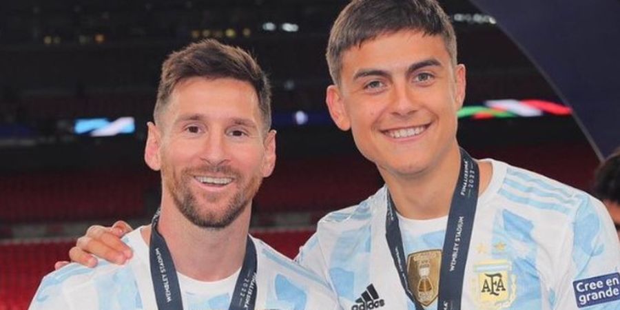 PIALA DUNIA - Paulo Dybala Akui Nasib Argentina di Piala Dunia 2022 Ada di Pundak Lionel Messi