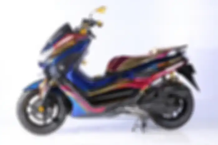 Yamaha Nmax pemenang kelas Master di Customaxi Bandung 2019