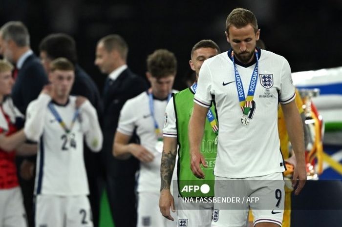 Harry Kane kembali memperpanjang rekor buruknya di final usai gagal mengantarkan Timnas Inggris menjadi juara di EURO 2024.