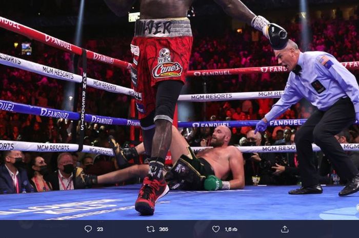 Ada petinju yang lebih bisa membuat juara tinju kelas berat, Tyson Fury keok ketimbang Oleksandr Usyk.