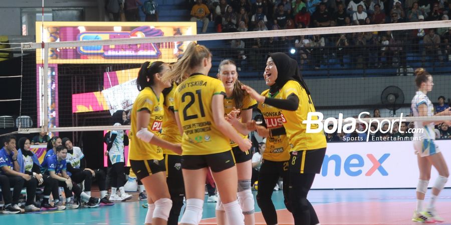 Hasil Grand Final Proliga 2025 - Megawati Sebentar tapi Efektif, Petrokimia Bawa Pulang Peringkat Ketiga