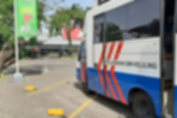 Ilustrasi kendaraan layanan SIM Keliling di Kota Solo.