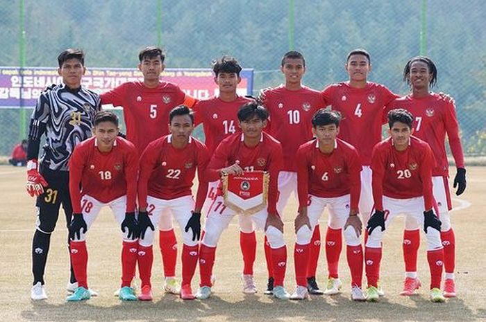 Timnas U-19 Indonesia di Korea Selatan