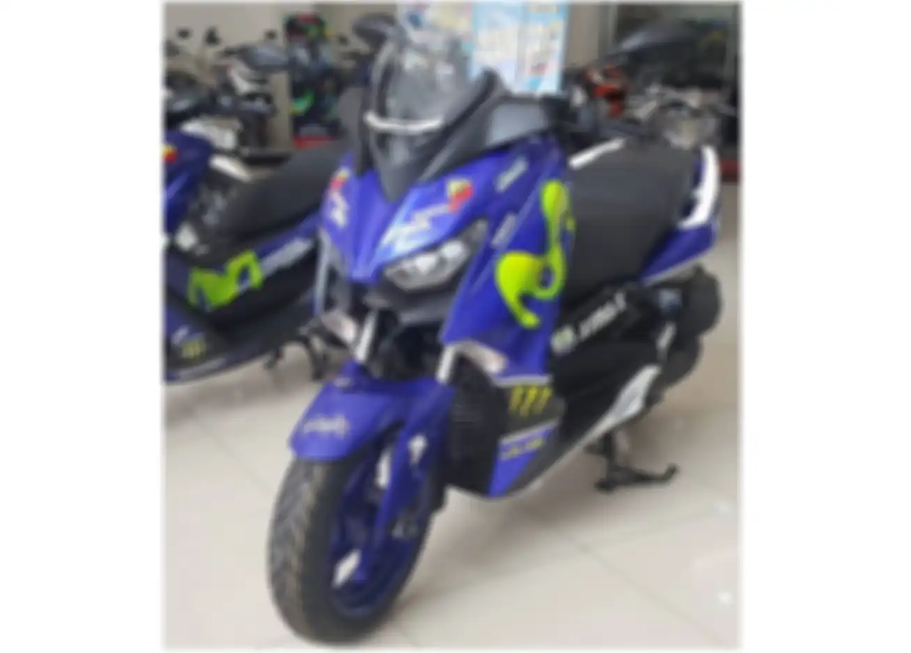 Yamaha XMAX livery Movistar karya Yamaha Mekar