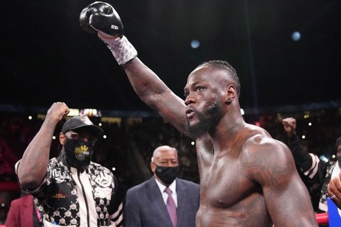Petinju kelas berat, Deontay Wilder, memberikan jawaban soal jawaban rencana duel kontra Tyson Fury dan Francis Ngannou