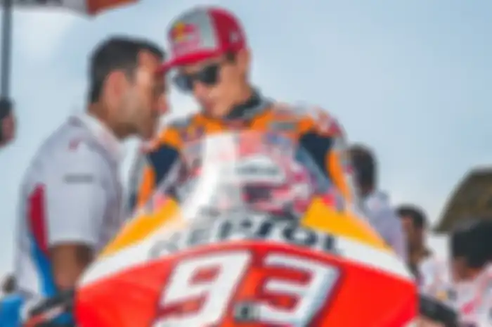 Marc Marquez meski terbukti rajanya Sachsenring tapi gak mau gegabah di MotoGP Jerman 2019.