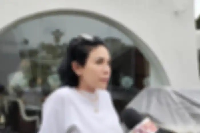 Nikita Mirzani saat ditemui di Senayan, Jakarta Pusat, Jumat (30/12/2022).