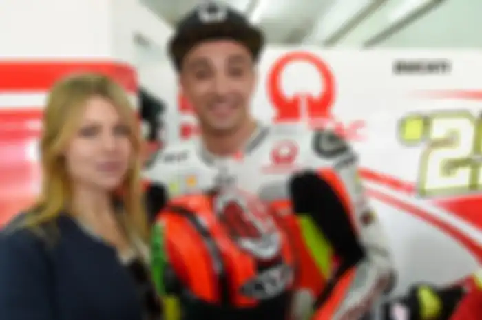 Andrea Iannone saat berseragam tim Pramac Ducati