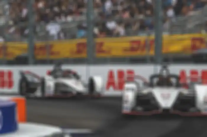 Ilustrasi balap Formula E