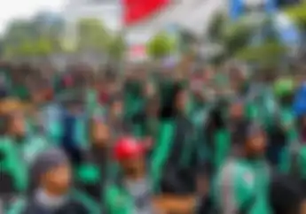 Ratusan Driver Kembali Demo Besar-besaran, Pihak Go-Jek Siap Lakukan Ini