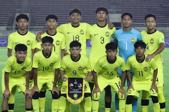 Timnas U-17 Malaysia di Kualifikasi Piala Asia U-17 2025