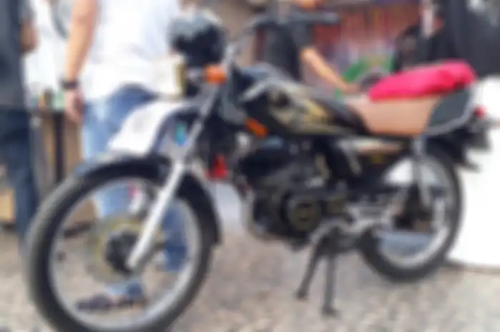 Yamaha RX-King Gold Edition dijual Rp 50 juta di Otobursa Tumplek Blek 2018.