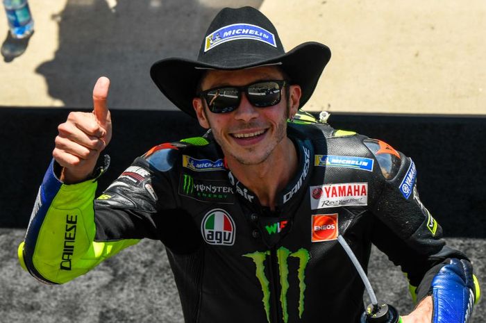 Valentino Rossi berhasil meraih posisi kedua pada MotoGP Americas 2019.