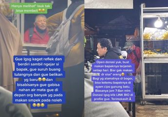 Bikin Nangis Bombay! Viral Bapak Tua Selalu Pungut Tulang Sisa di Warung Demi Bisa Memberi Makan Kucing dan Dirinya Sendiri, Netizen Auto Bergerak Beri Donasi