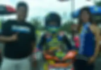 Banyak yang Enggak Sadar, Seorang Pembalap Motoprix Tasikmalaya Ternyata Artis Sinetron Cantik