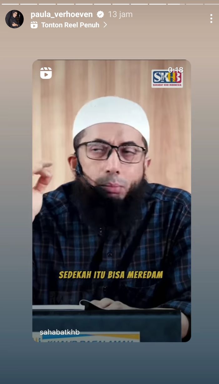 Postingan Paula Verhoeven