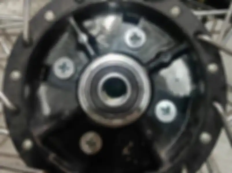 Tromol asli W175 dilubangi untuk baut pemegang adaptor cakram