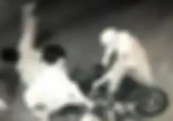 Tegang Kejar-kejaran Pasangan Kekasih Lawan Begal di Tangerang, Terkapar Tabrak Motor Ojol