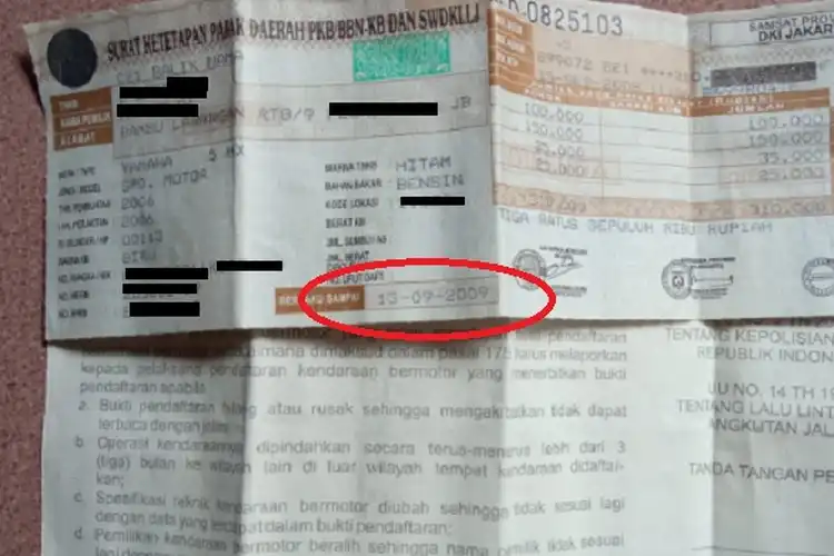 Waspada Polisi Bisa Deteksi Motor Tak Bayar Pajak Selama 2 Tahun, Data Kendaraan Langsung Diblokir