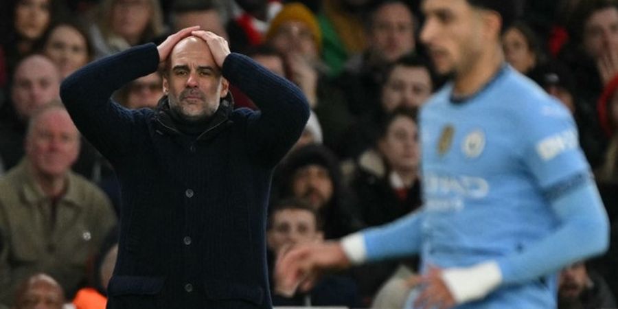 Man City Hancur Dihabi5-1 Arsenal, Pep Guardiola Resmi Catat Rekor Kekalahan Paling Tragis